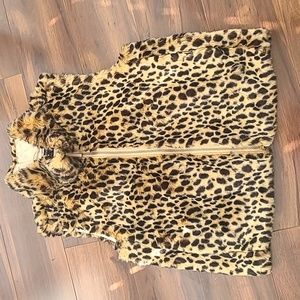 Crewcuts leopard vest, size XL